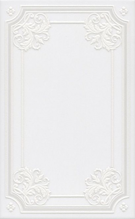 Декор Kerama Marazzi Петергоф белый 25х40 STG\A560\6304