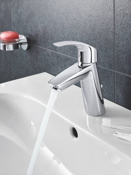 Раковина Grohe Euro Ceramic, 55 см, подвесная, полукруглая, альпин/белый, 39336000