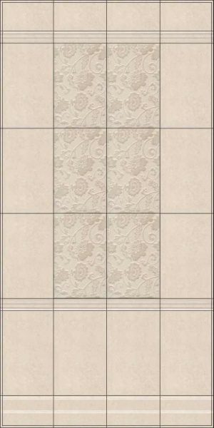 Плинтус Kerama Marazzi Сады Сабатини серый 25x15, FMB021