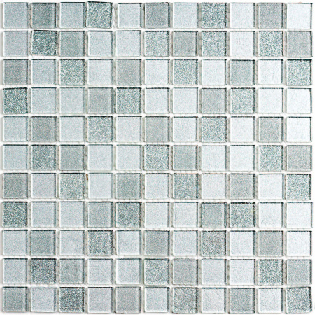 Мозаика стеклянная Bonaparte Shine Silver
