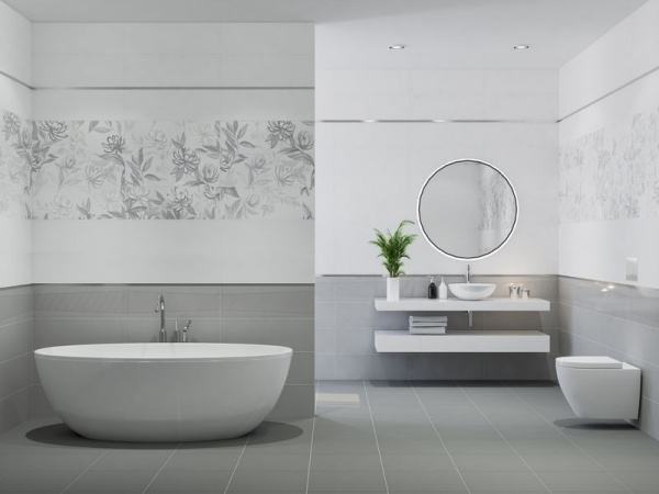 Керамическая плитка настенная Eletto Ceramica IDILIO GREY FANTASIA 24,2*70,0 1с, 507511101