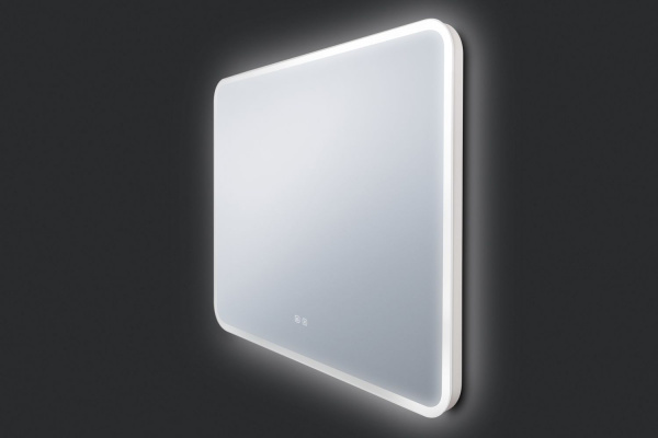 Зеркало Aqua de Marco Амазон Мюзик 60*80 см, с LED-подсветкой, Bluetooth, динамики, антизапотевание,