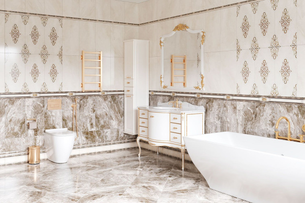 Керамическая плитка настенная Eurotile Ceramica Hermitage beige 30*60